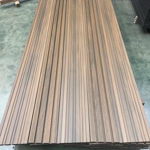 Revêtement mural extérieur en composite WPC résistant aux UV et imperméable, panneaux de co-extrusion durables, panneau mural WPC - Product Image 3