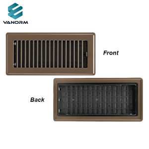 4 "X 10" marrone registro pavimento-Heavy Duty calpestabile bocchette di ventilazione facile regolazione aria aletta aletta per la casa - Product Image 4