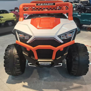 Coche eléctrico todoterreno Fubei de 4 ruedas para niños, vehículo a batería con asiento para jugar al aire libre - Product Image 3