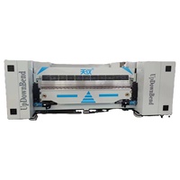 Plieuse CNC TYSK-3200, 10 axes servo, épaisseur 0,5-3 mm, ±0,1 mm, 150 °   Pliable, Max. L 2600 mm, pour porte en acier, porte coupe-feu, armoire