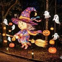 Decoración Interactiva de Faroles para Parques de Atracciones, para el Día de Muertos en México, Uso Interior/Exterior, Espectáculo de Luces para Parques Temáticos