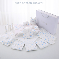 Baju Bayi Murah 22 pièces nouveau-né bébé douche ensemble bébé barboteuses Conjuntos De Roupas De Beb bébé vêtements nouveau-né ensemble cadeau couronne