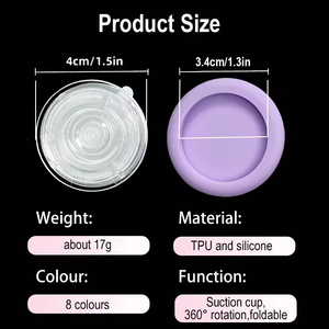 Dính Silicone hút cốc đ<span class=keywords><strong>i</strong></span>ện thoạ<span class=keywords><strong>i</strong></span> chủ vớ<span class=keywords><strong>i</strong></span> grip lịch thi đấu hút pad không trượt đứng ngón tay Vòng chủ Ổ cắm đ<span class=keywords><strong>i</strong></span>ện thoạ<span class=keywords><strong>i</strong></span> griptok - Product Image 4