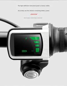 <span class=keywords><strong>Trottinette</strong></span> électrique longue portée à double moteur pour adultes - Vente flash <span class=keywords><strong>Trottinette</strong></span> pliable avec siège et pneus larges pour les trajets quotidiens et la livraison - Product Image 6