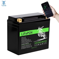 Batterie au lithium fer phosphate 12V 28Ah personnalisée pour démarrage de moto Batterie au lithium