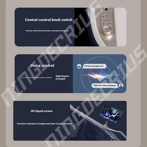 NINGDECRIUS 2025 Fabrikneuer Massagesessel mit KI-Sprachsteuerung, Heizfunktion, Ganzkörper-Airbag, automatischer Liegefunktion, Tiefengewebsmassage für den gewerblichen und privaten Gebrauch - Product Image 2