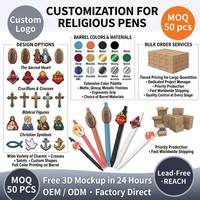 Stylo bille décoratif personnalisable avec maquette 3D gratuite 24h/24, stylo de papeterie de bureau avec logo personnalisé OEM