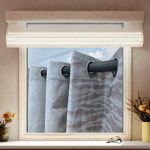 Rideaux de fenêtre modernes de luxe en polyester occultant à œillets, tissés avec motifs imprimés personnalisés, haute qualité, vente en gros - Product Image 3