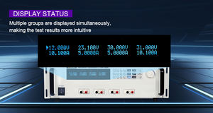 MATRIX 60V 5A 1200W fuente de alimentación de CC programable ajustable de alta precisión de cuatro canales para uso en laboratorio - Product Image 5