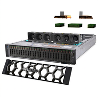 Untuk Server Rak 2U R7525 AMD EPYC 7763 DDR4 3200 24 Bays Bekas Server Penyimpanan Pusat Data