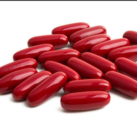 Gélules de Placenta de Cerf de Haute Qualité OEM, Étiquettes et Logo Personnalisables, Compléments Alimentaires Antioxydants pour Adultes