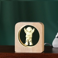 Veilleuse LED en cristal 3D gravé, motif Lune et Système Solaire, écologique et moderne, personnalisable avec logo par impression UV – Meilleure vente