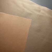 Tissu d'interlining tissé fusible à jet d'eau en twill coloré 100% polyester pour chemise décontractée
