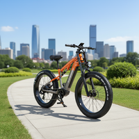 Vélo de montagne pour adulte 21 vitesses avec suspension, affichage numérique, pneus de route et tout-terrain, assistance électrique - Vente en gros usine