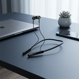 ENC Premium pour Bluetooth Neckband Batterie de secours longue avec indicateur LED Câble de charge de type C pour les acheteurs en vrac mondiaux - Product Image 2