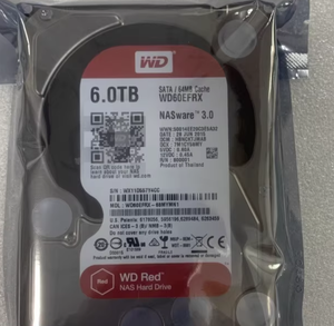 Disque dur WD60EFRX-68L0BN1 6 To, 5400 tr/min, 64 Mo, 3,5 pouces, WD60EFRX - Product Image 2