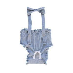 Pantalon physiologique imperméable pour animaux de compagnie Vêtements pour chiens Pantalon menstruel Gilet anti-harcèlement Femme chat et mâle Chien <span class=keywords><strong>Corgi</strong></span> Tissu pour animaux de compagnie - Product Image 4