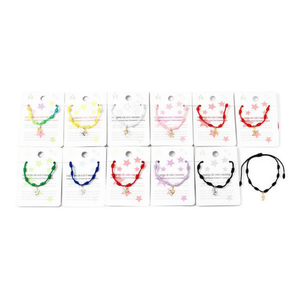 Bracciale Nodo a Sette Stelle in Acciaio Inossidabile Serpente Dorato Fatto a Mano Set da 12 Pezzi - Product Image 2