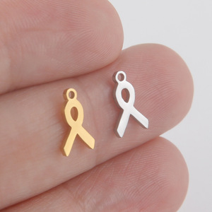 Joyería y Accesorios al por Mayor para Mujer, Colgante de Acero Inoxidable Chapado en Oro, Cinta para Hacer Joyería DIY, Concienciación sobre el Cáncer de <span class=keywords><strong>Mama</strong></span> - Product Image 4