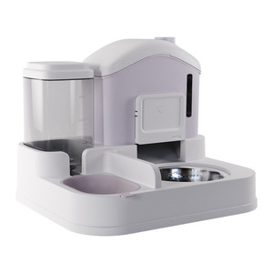 Erogatore di acqua per animali domestici intelligente <span class=keywords><strong>2</strong></span> in 1 grande capacità automatico cane gatto ciotola gravità cibo acqua alimentatore per animali domestici - Product Image 6
