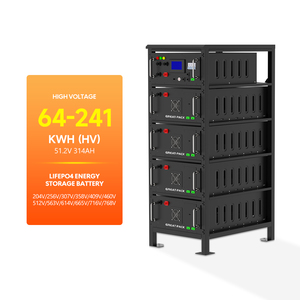 Batería Solar de Alta Capacidad y Alto Voltaje 14.33kwh 51.2V 280Ah 6000 Ciclos IP20 Baterías Apilables 64KWH~241KWH - Product Image 1