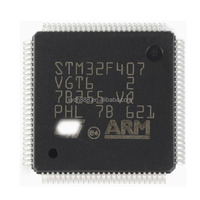 Komponen Elektronik XYCH Sirkuit Terpadu STM32F407VGT6 IC MCU 32BIT 1MB FLASH LQFP100 100% Asli