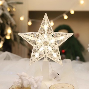 Étoile de <span class=keywords><strong>sapin</strong></span> de Noël durable et longue durée en polyrésine de haute qualité pour la décoration de la maison, le bureau, les fêtes et Noël - Product Image 3