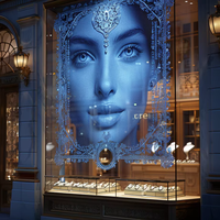Pantalla LED Holográfica 3D Ultra Clara con Efecto Excepcional para Escaparates y Exposiciones
