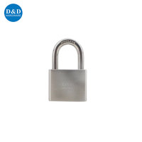 Cadenas de sécurité durables anti-perçage cadenas en acier inoxydable cadenas à tampon moderne personnalisé pour bâtiment résidentiel