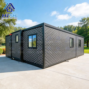 Casa Contenedor Prefabricada Expandible de Seguridad de 20 y 40 Pies, con 1, 2, 3, 4 o 5 Dormitorios, Cocina Plegable, Vivienda Pequeña - Product Image 1