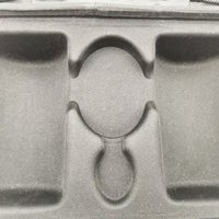 Vente en gros de pochette de transport pour outils de stockage pour PC à coque dure de marque privée Mallette à outils étanche en EVA pour sachet de service à thé