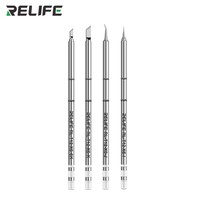 RELIFE RL-T12-XS-I/J/SK/K Jeu d'embouts fer à souder universel pour station T12 Chauffage Core Part Electronic Repair Souding Tool Kit