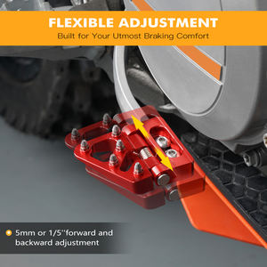 NICECNC - Pedal de Freno Trasero Plegable de Aluminio para <span class=keywords><strong>Beta</strong></span> Xtrainer <span class=keywords><strong>300</strong></span> RR 250 390 430 450 480 500 RRS 2013-2022 <span class=keywords><strong>2023</strong></span> - Product Image 3