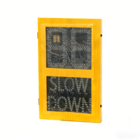 Panneau de signalisation routière à LED solaire, panneau de limitation de vitesse par radar, panneau de retour d'information au conducteur par radar, conforme aux normes CE et RoHS