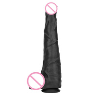 Gros gode réaliste, aspect peau, énorme, épais, ventouse puissante, mains libres, jouets sexuels en silicone réalistes, stimulation vaginale et anale
