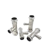Kit d'assemblage en T égal en acier inoxydable haute pression NPT, assortiment mixte DN15-DN50, pour la plomberie, l'ingénierie, la réparation et les pièces de rechange