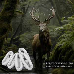 Bolsas Reutilizables y Transpirables para Carne <span class=keywords><strong>de</strong></span> Ciervo, Diseño Enrollable para Caza <span class=keywords><strong>de</strong></span> Ciervos y Caribús, Suministros para la Conservación <span class=keywords><strong>de</strong></span> Carne en Caza al Aire Libre - Product Image 2