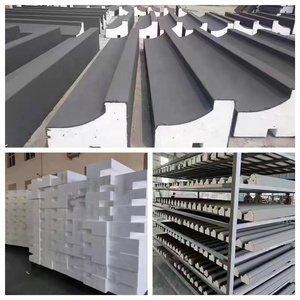 Tableros de <span class=keywords><strong>poliestireno</strong></span> <span class=keywords><strong>extruido</strong></span> Eps decoración diseños de moldes encofrado forma de espuma Pilar moldura de cornisa para ventanas - Product Image 5