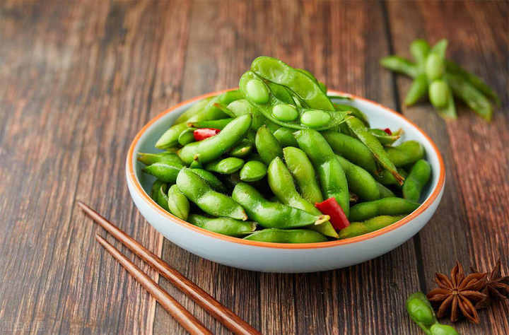 Wholesale Green Frozen Vegetables Edamame Beans Comodo Green Soy Bean