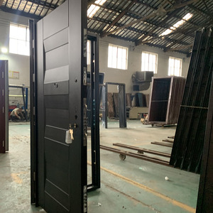 Puertas Residenciales de Acero TECHTOP, Opciones Elegantes y Seguras para Hogares, Diseño Anti-Robo, Características de Seguridad para Niños y Mascotas, Opciones de Color Cálido - Product Image 4