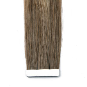 Extensiones de Cabello con Cinta Adhesiva K.S WIGS, Cabello Humano Remy Chino 100%, Tacto Terciopelo Brillante, Base Ligera y Natural, Cabello Liso - Product Image 3