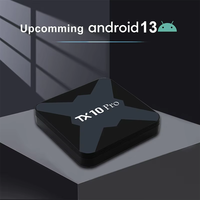 Boîtier décodeur intelligent 8 Go ram 128 Go rom tx10 pro Android Tv Box certifié Quad Core 5G WIFI 4k