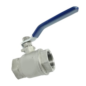 Válvula de Bola de Una Pieza de Diámetro Completo Estándar DIN DN25, Cuerpo de Acero Inoxidable, Aprobada por CE - Product Image 1