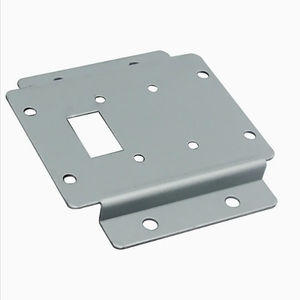 Sheet Metal <b>Brackets</b> Assortment Black And Silver L-Shape <b>Angle</b> Mounting Hardware For DIY Projects - Product Image 2