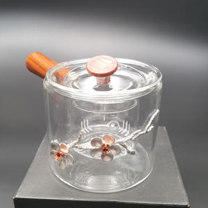 Squisito Bicchiere di Tè Nero <span class=keywords><strong>Teiera</strong></span> Set di Tre-in-one <span class=keywords><strong>Teiera</strong></span> <span class=keywords><strong>Con</strong></span> <span class=keywords><strong>Infusore</strong></span> Lato Maniglia <span class=keywords><strong>Teiera</strong></span> - Product Image 3