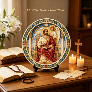 Artesanía de Resina Personalizada, Placa Escultórica de la Iglesia Católica, San Mateo, Arte Decorativo en Relieve 3D, Evangelista, Decoración de Pared para el Hogar, Regalo, Venta al por Mayor - Product Image 1
