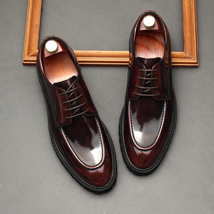 British Elevator Leather Lined New <b>Monk</b> <b>Shoes</b> Square Toe Business Formal Breathable Anti-Slip Lightweight <b>Shoes</b> <b>for</b> <b>Men</b> Lace-Up - Product Image 4