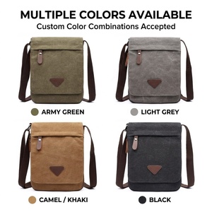 <span class=keywords><strong>Sac</strong></span> <span class=keywords><strong>bandoulière</strong></span> messager vintage en toile antivol personnalisé pour <span class=keywords><strong>homme</strong></span>, idéal pour les voyages d'affaires et les activités de plein air – Vente en gros - Product Image 5