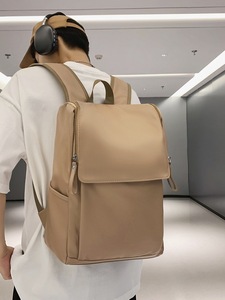 Mochila de Viaje de Gran Capacidad Personalizada al por Mayor, Mochilas Escolares Modernas de Color Sólido, Mochila Escolar Impermeable - Product Image 4