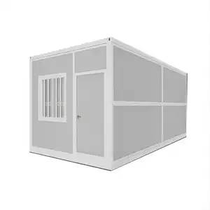 Kit pequena villa transporte móveis casas pré-fabricadas expansíveis portátil dobrável design modular pré-fabricada dobrável casa recipiente